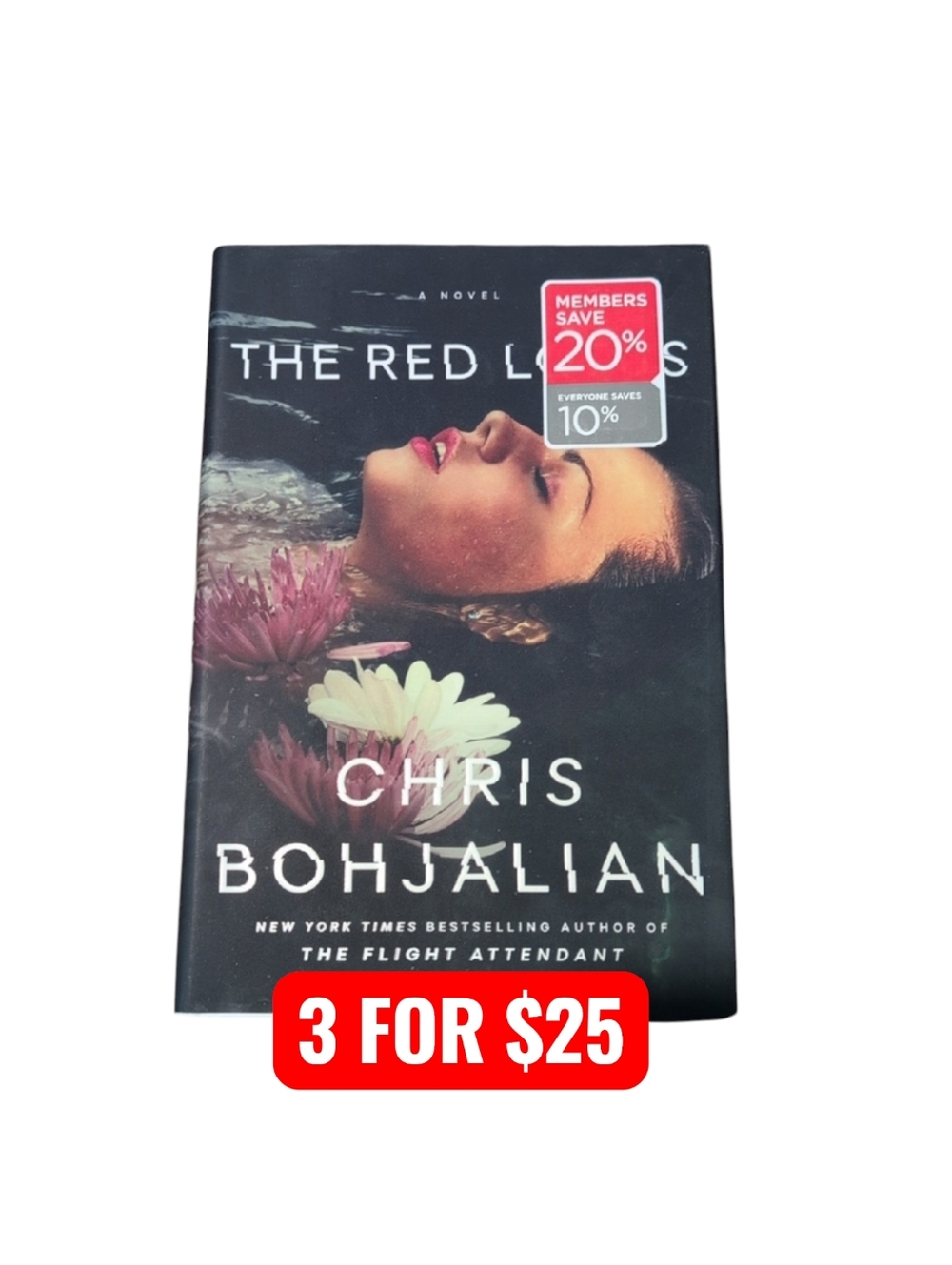 The Red Lotus by Chris Bohjalian Hardback